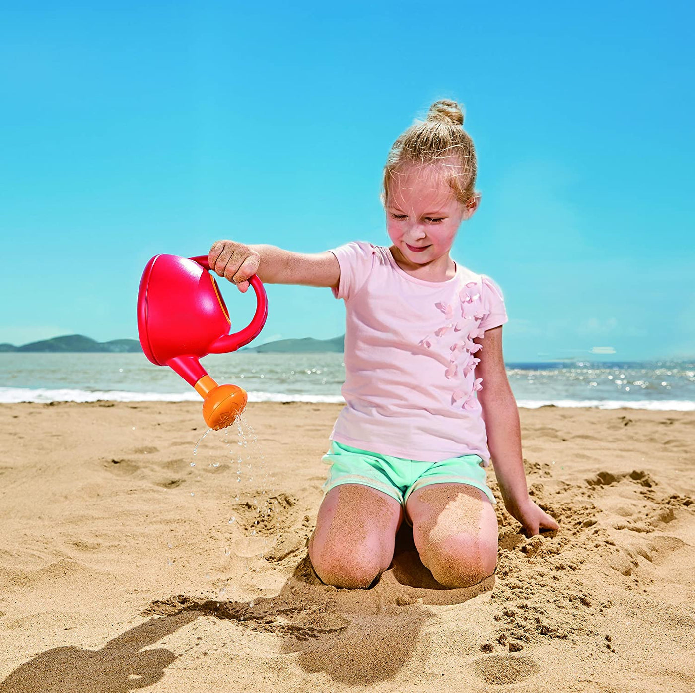 Red Watering Can