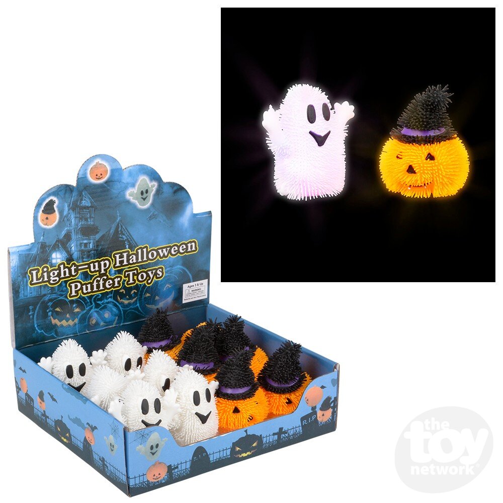 Light-Up Halloween Puffers