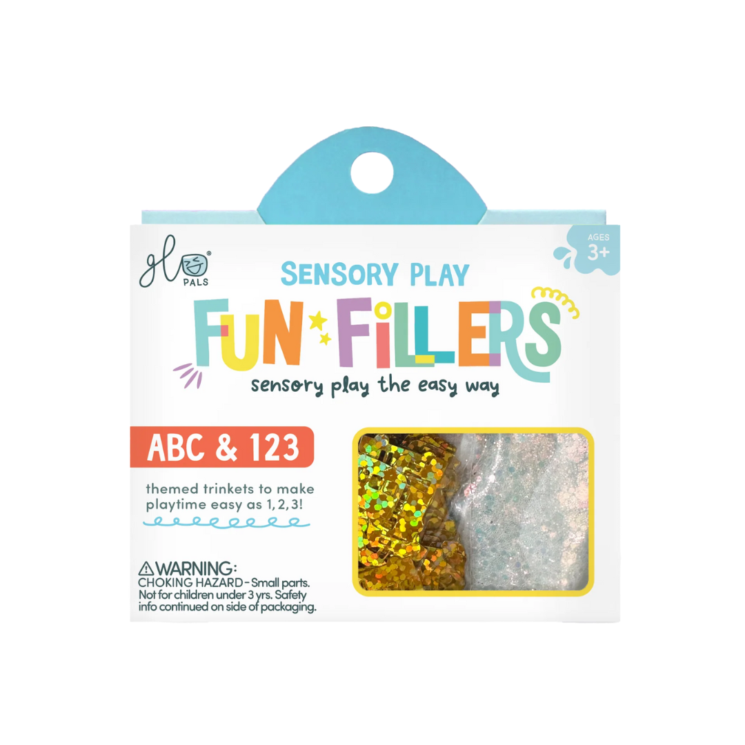 Sensory Jar Fun Fillers - ABC & 123