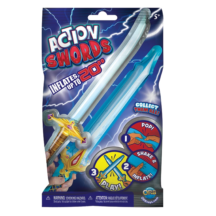 Pop, Shake, Inflate Action Sword