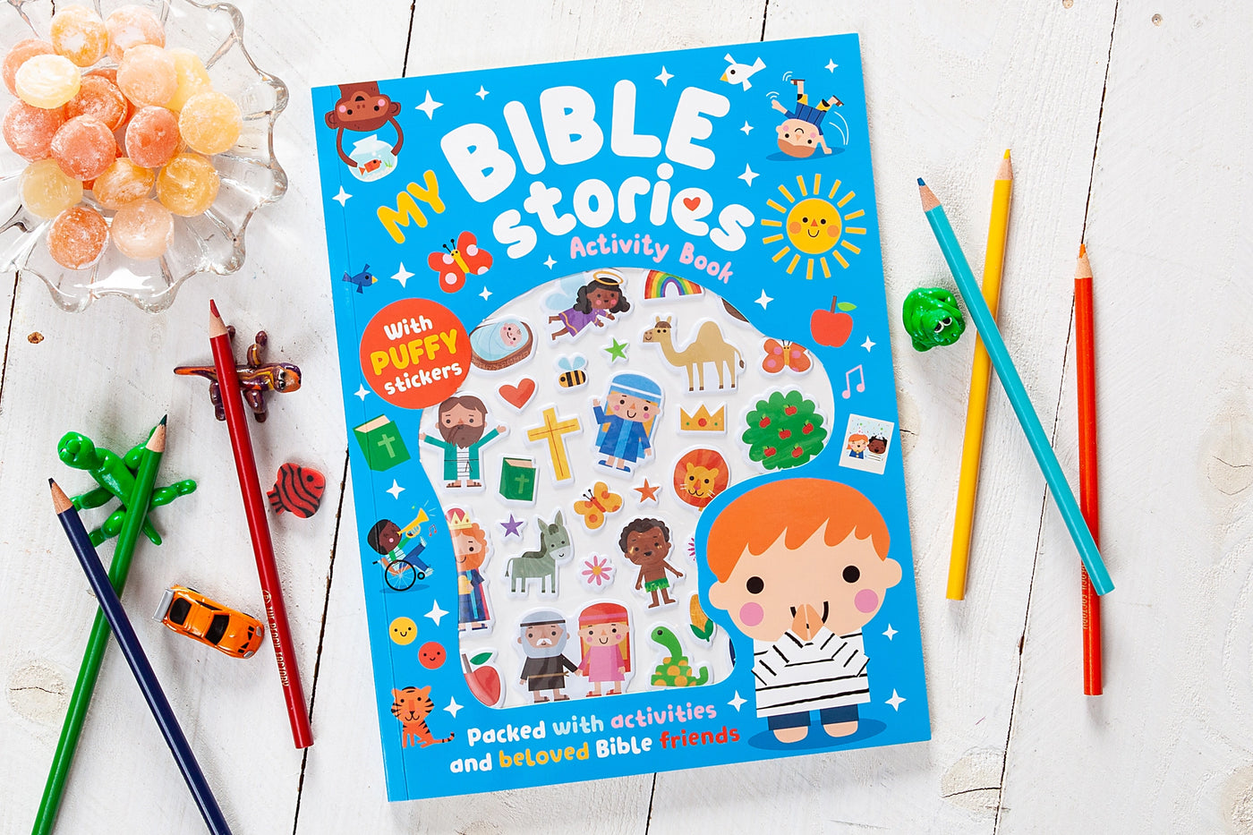 My Bible Stories Activity Book (Blue)