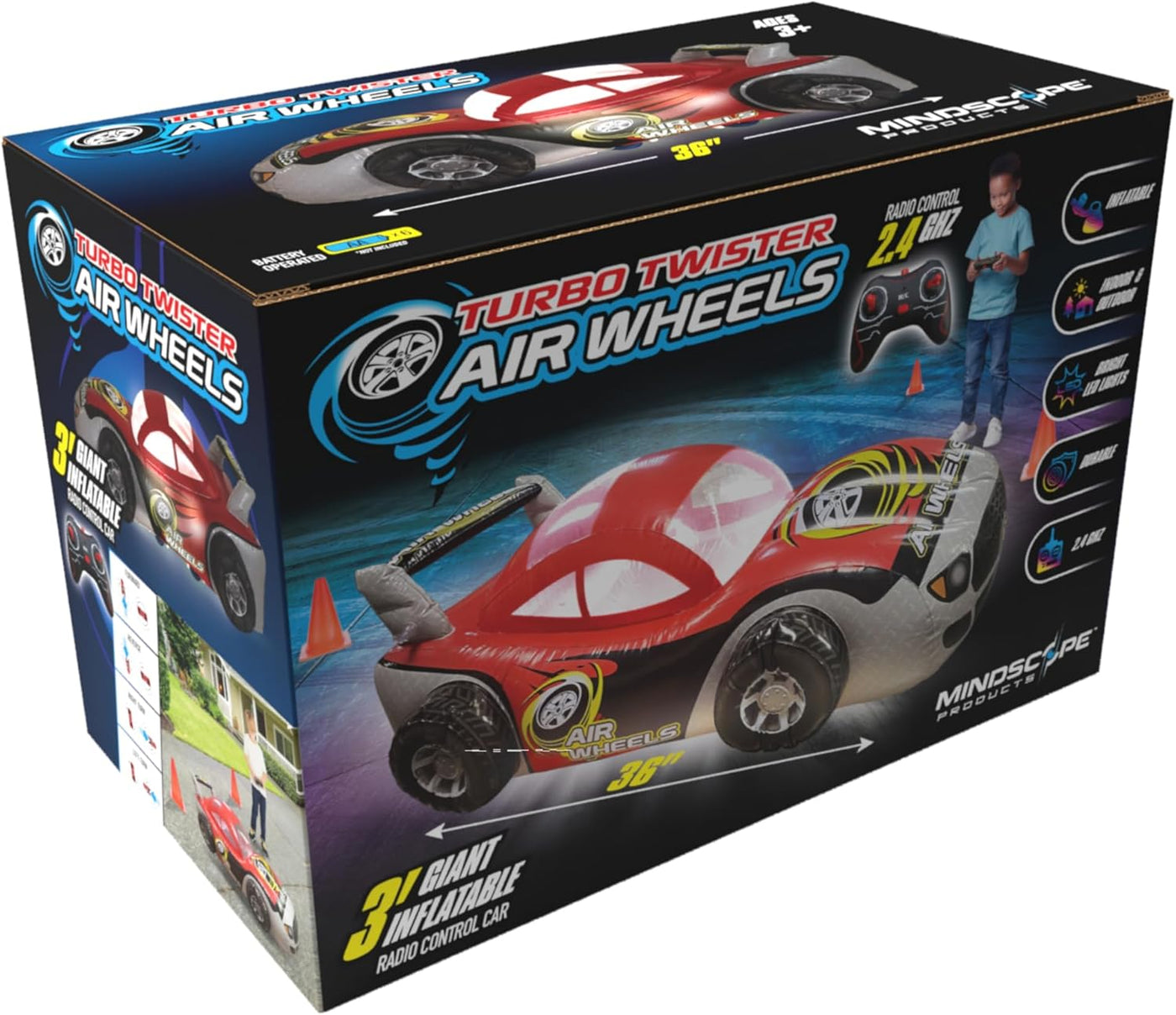 Turbo Twister Air Wheels Red