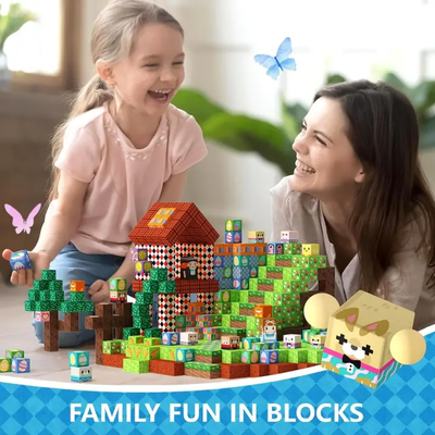 GobiDex Alice Magnetic Building Cubes 100 Pc Set