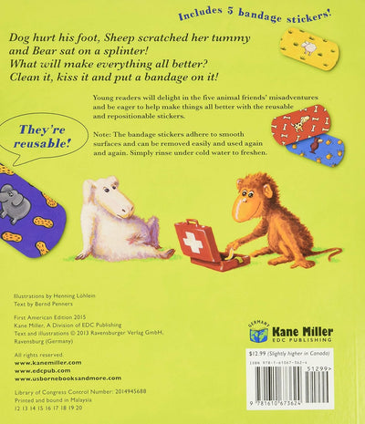 All Better! Reusable Interactive Sticker Story Book