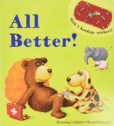 All Better! Reusable Interactive Sticker Story Book