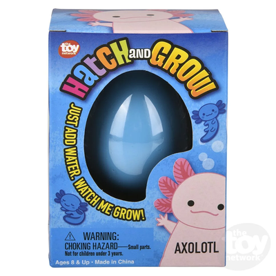 Hatch and Grown Axolotl