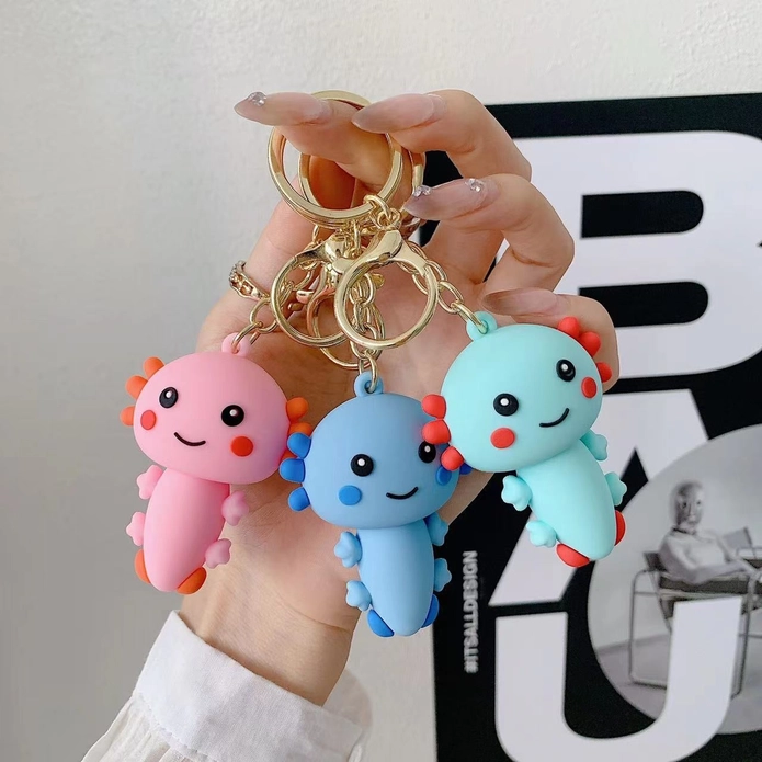 Axolotl Key Charm - Sold Individually