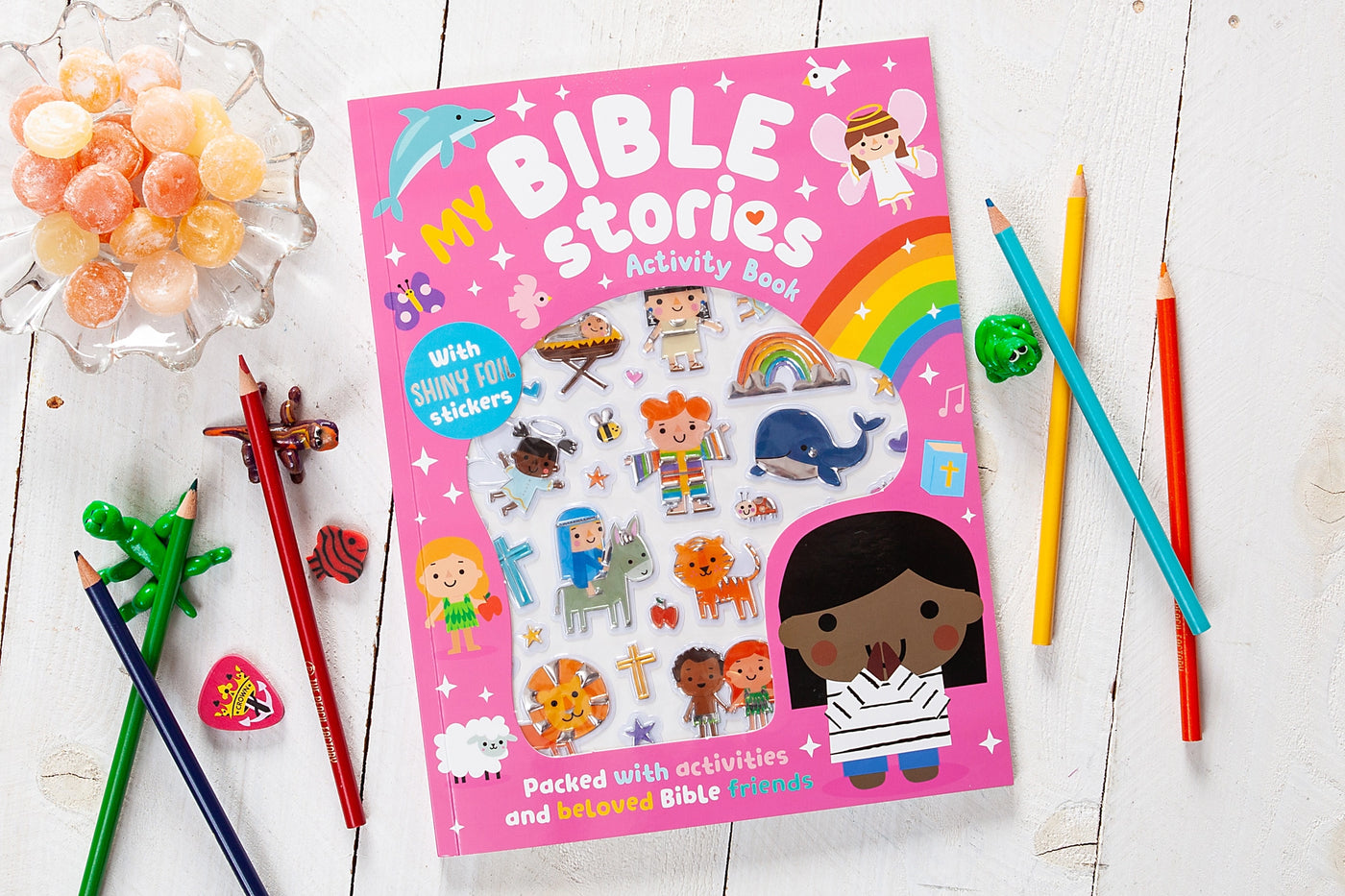 My Bible Stories Activity Book (Pink)