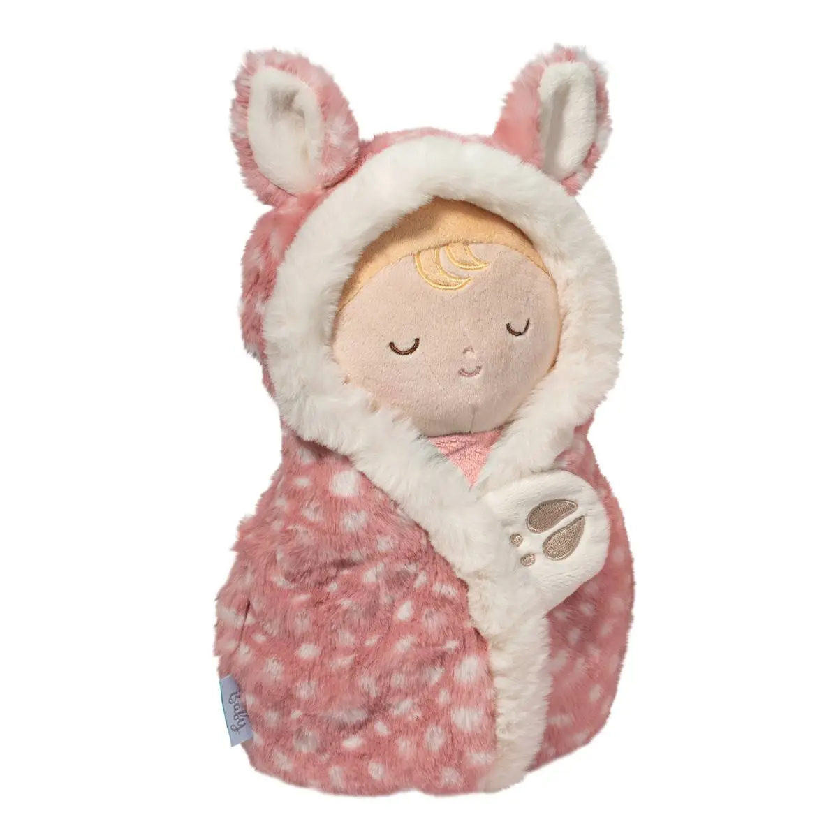 Douglas Baby Fawn Snuggle Doll and Swaddle Outfit 