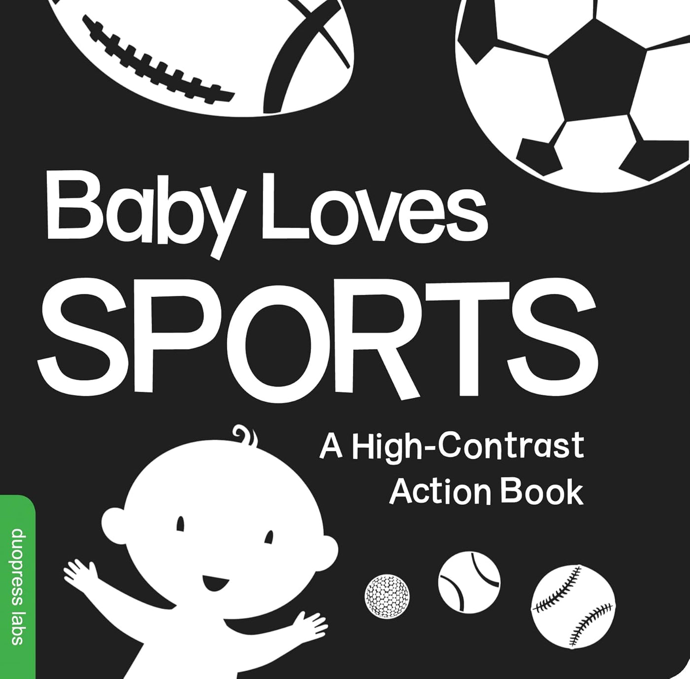 Baby Loves Sports High Contrast Action Book