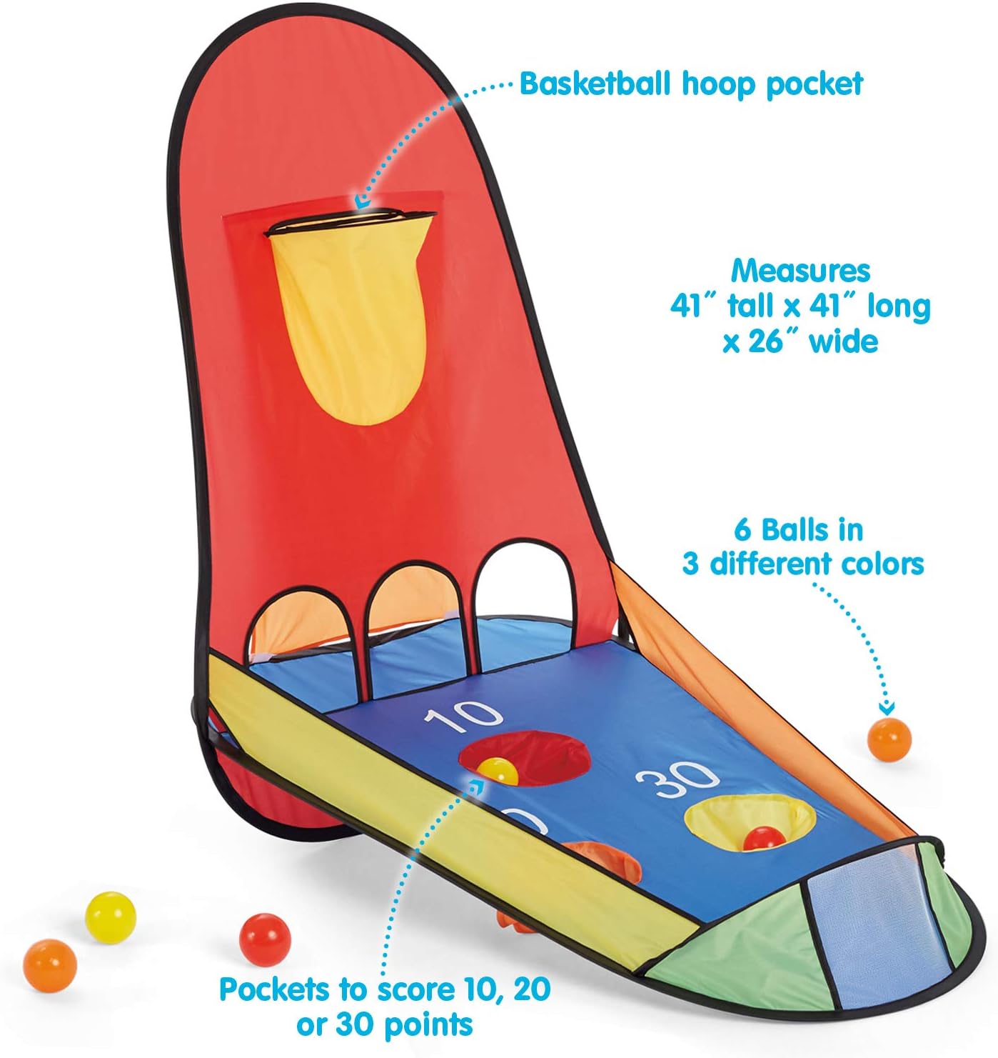 Pop Up Basketball Activity for 3+