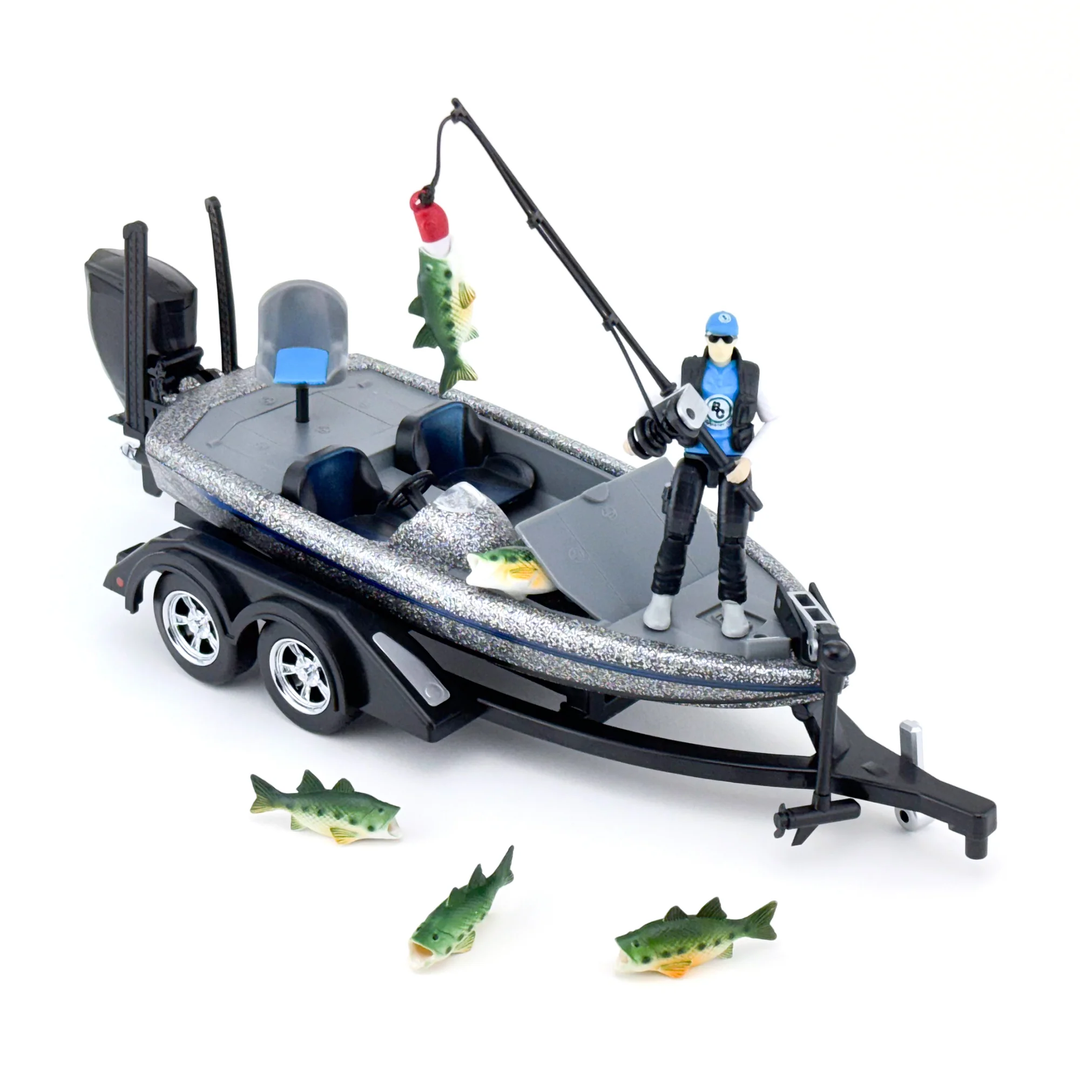 Bass boat lego sale