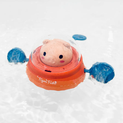 Bath Paddle Ship Space Piggy