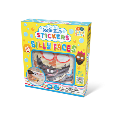 Bath Time Stickers Silly Faces