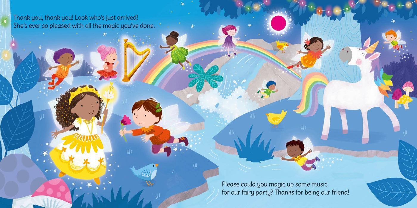 Wand Books: Fairy Magic sound book: Usborne – The Toy Shoppe Northport