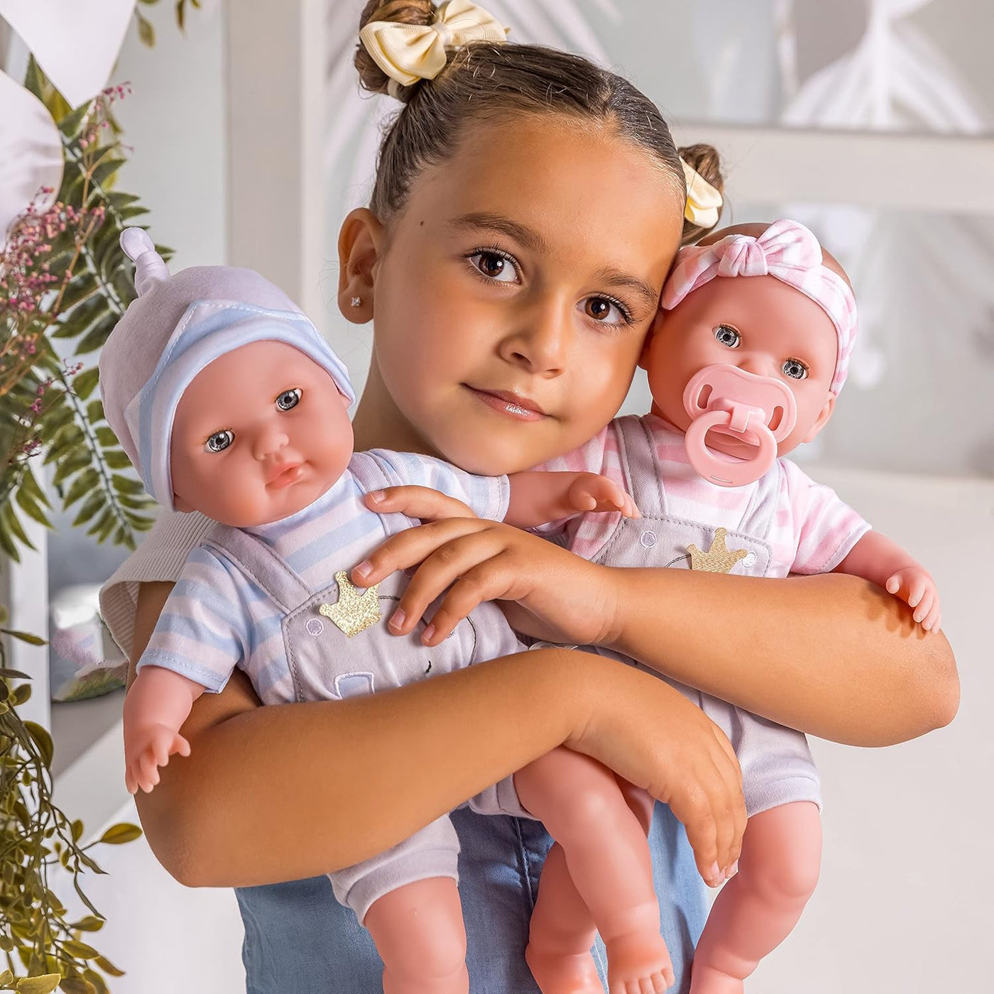 Berenguer Boutique 15in Baby Doll Twins Gift Set