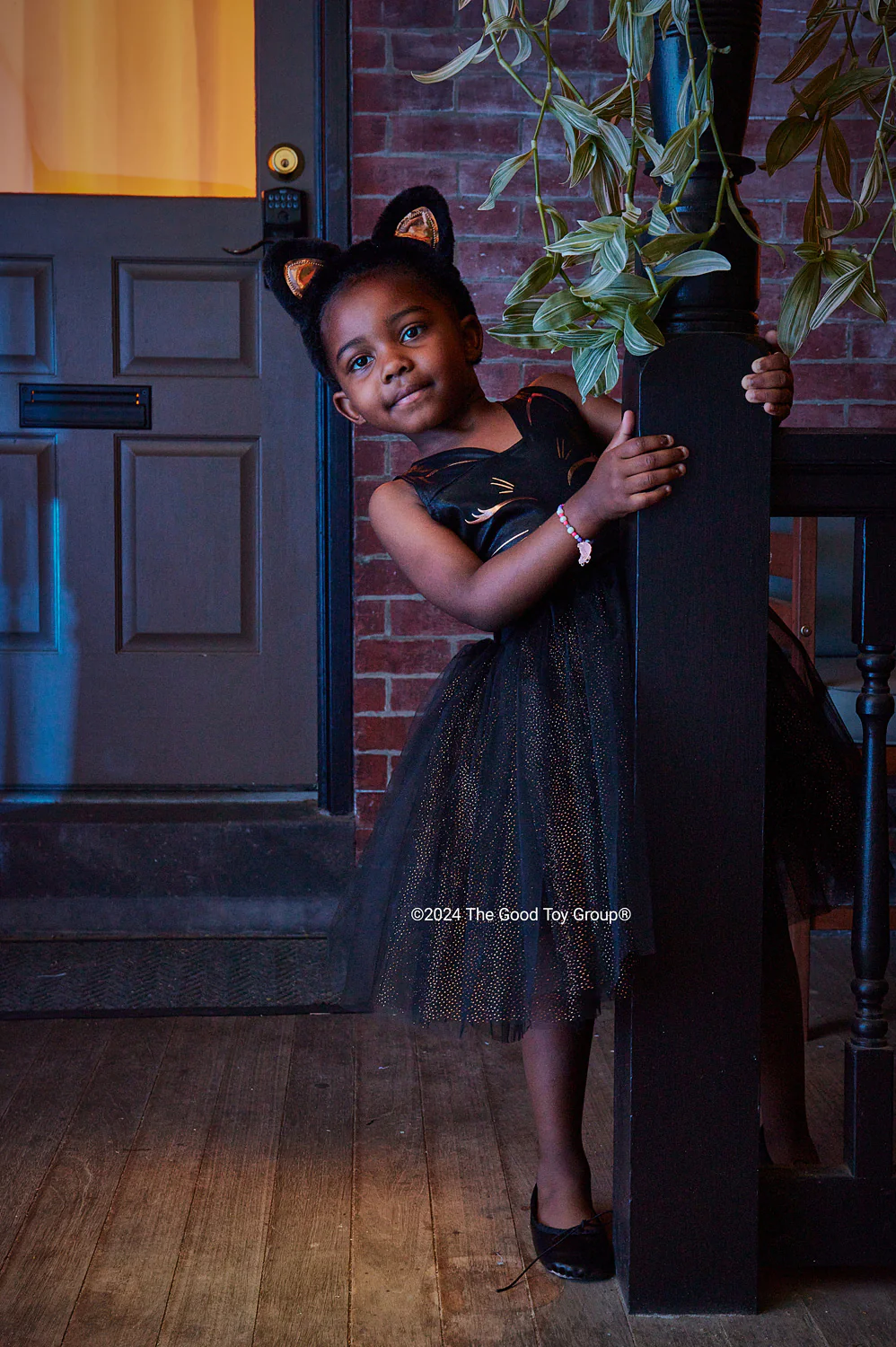 Black Cat Dress and Headband