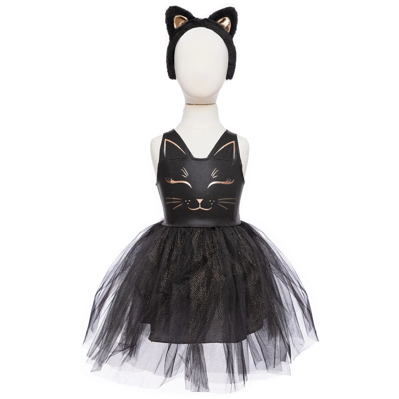 Black Cat Dress and Headband