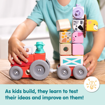 Blockables 56 Piece Farm Play Set