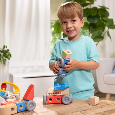 Blockables 54 Piece Vehicles Play Set