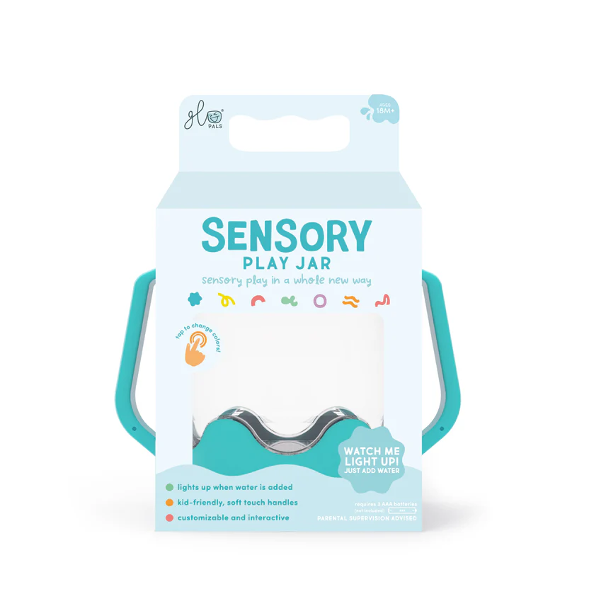 Sensory Play Jar Blue