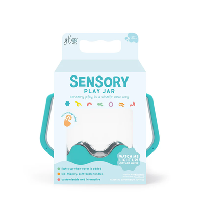 Sensory Play Jar Blue