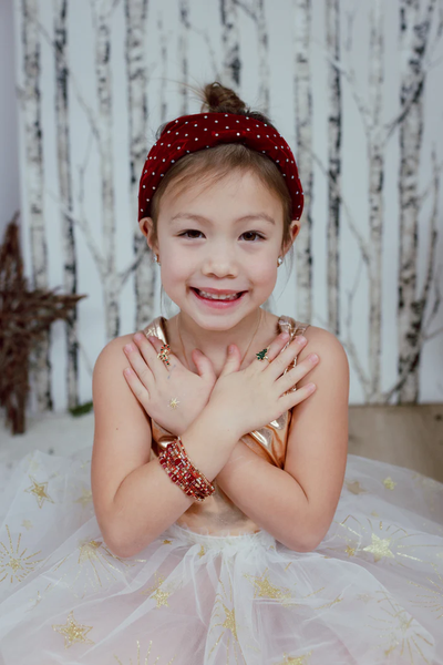 Boutique Ruby Red Bracelet Set