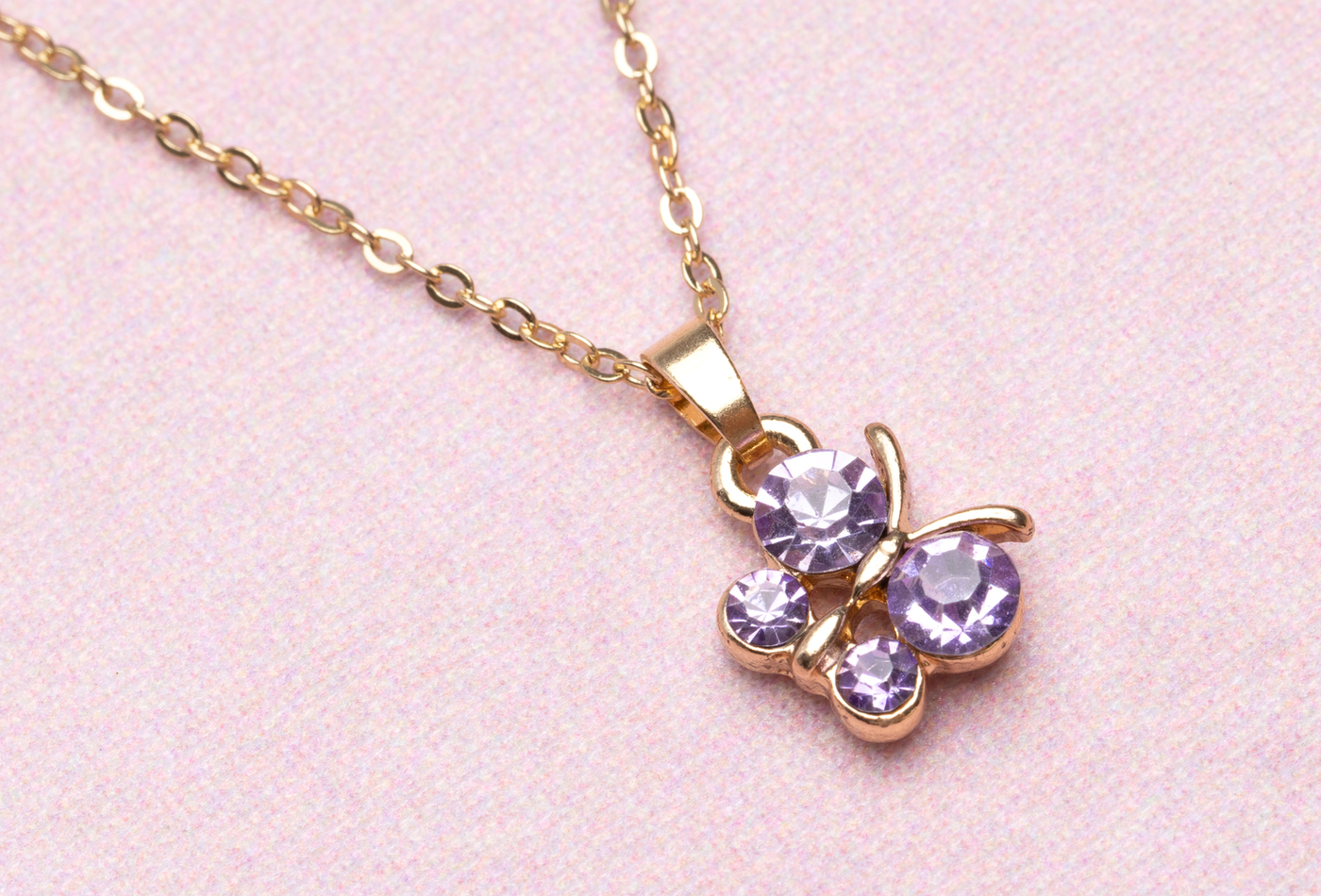 Boutique Butterfly Jewel Necklace