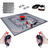 Turbo City Large Track with Bugatti Cars & Ramps