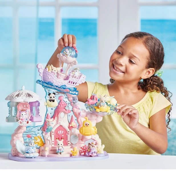 Calico Critters Baby Mermaid Castle