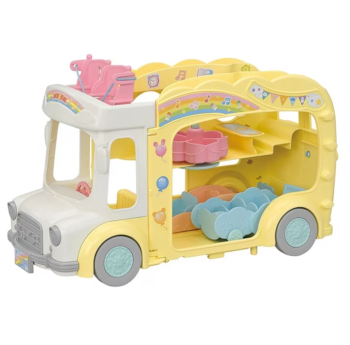 Calico Critters Rainbow Nursery Bus