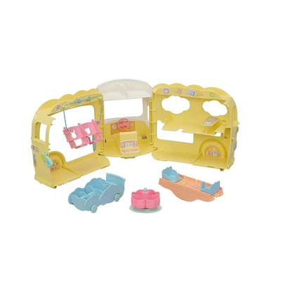 Calico Critters Rainbow Nursery Bus