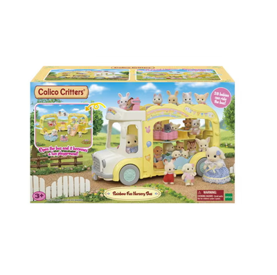 Calico Critters Rainbow Nursery Bus