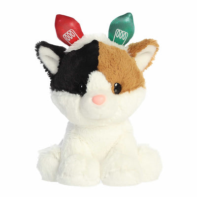 Callie Calico Cat Holiday Cheer Plush