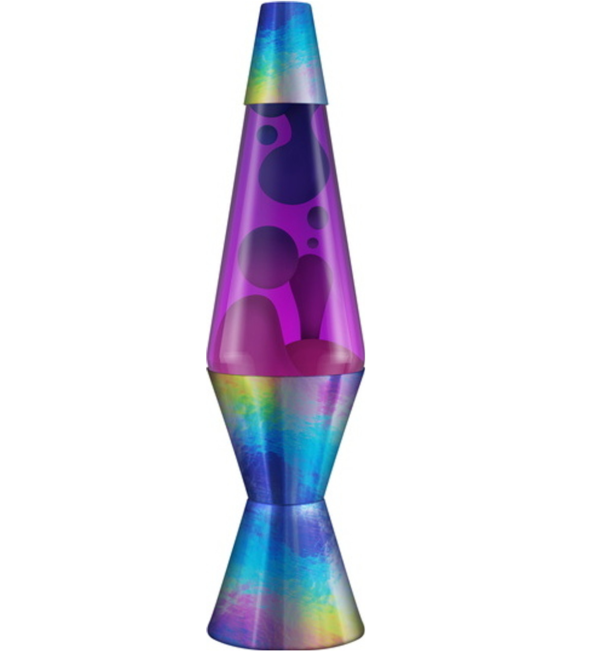 14.5" Chameleon Color Shift Pink and Purple Lava Lamp