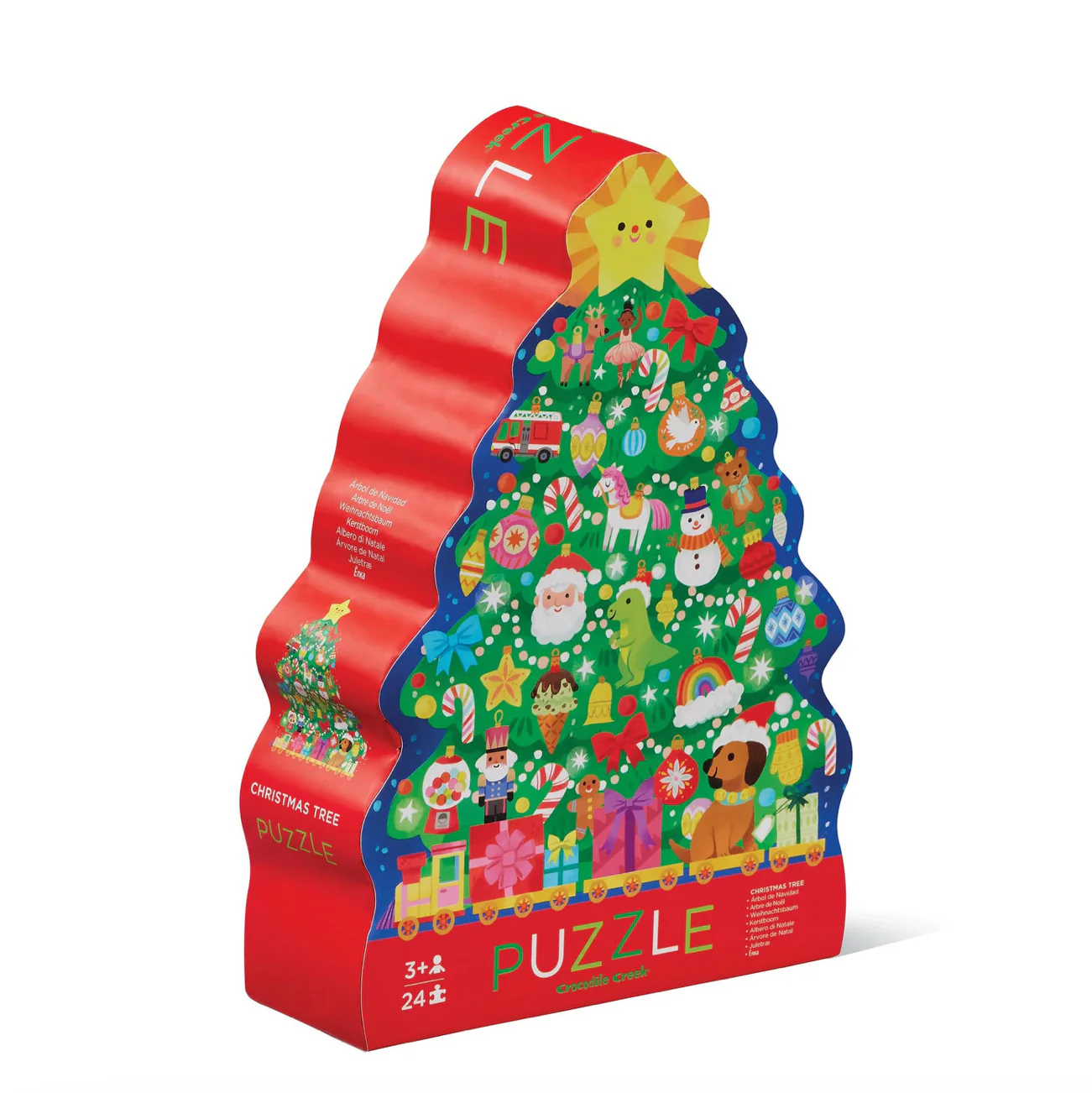 24 Piece Christmas Tree Puzzle