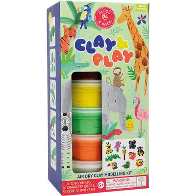Floss & Rock Jungle Clay & Play Set