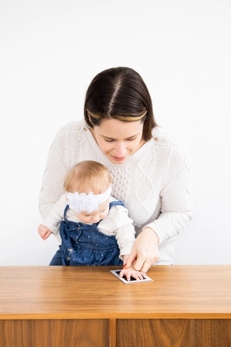 Clean-Touch Ink pad for Baby's Hand or Foot Print