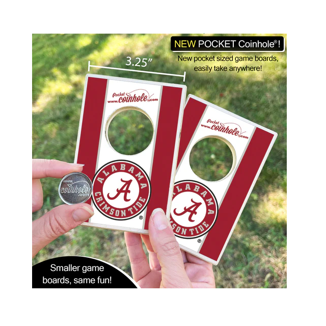 Alabama Crimson Tide Pocket Coinhole