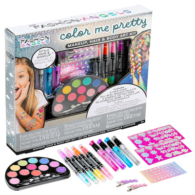 Color Me Pretty Makup, Hair, & Body Art Kit