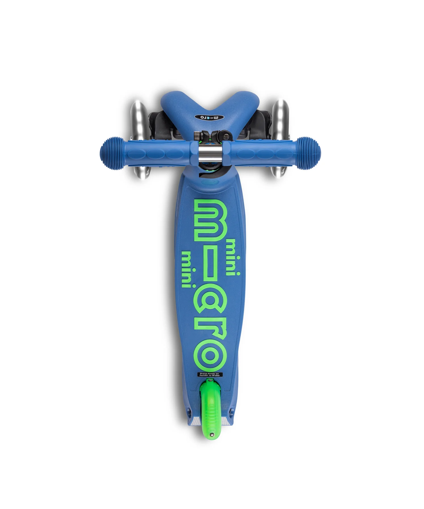 Micro Scooter Mini Deluxe LED - Crystal Blue and Green