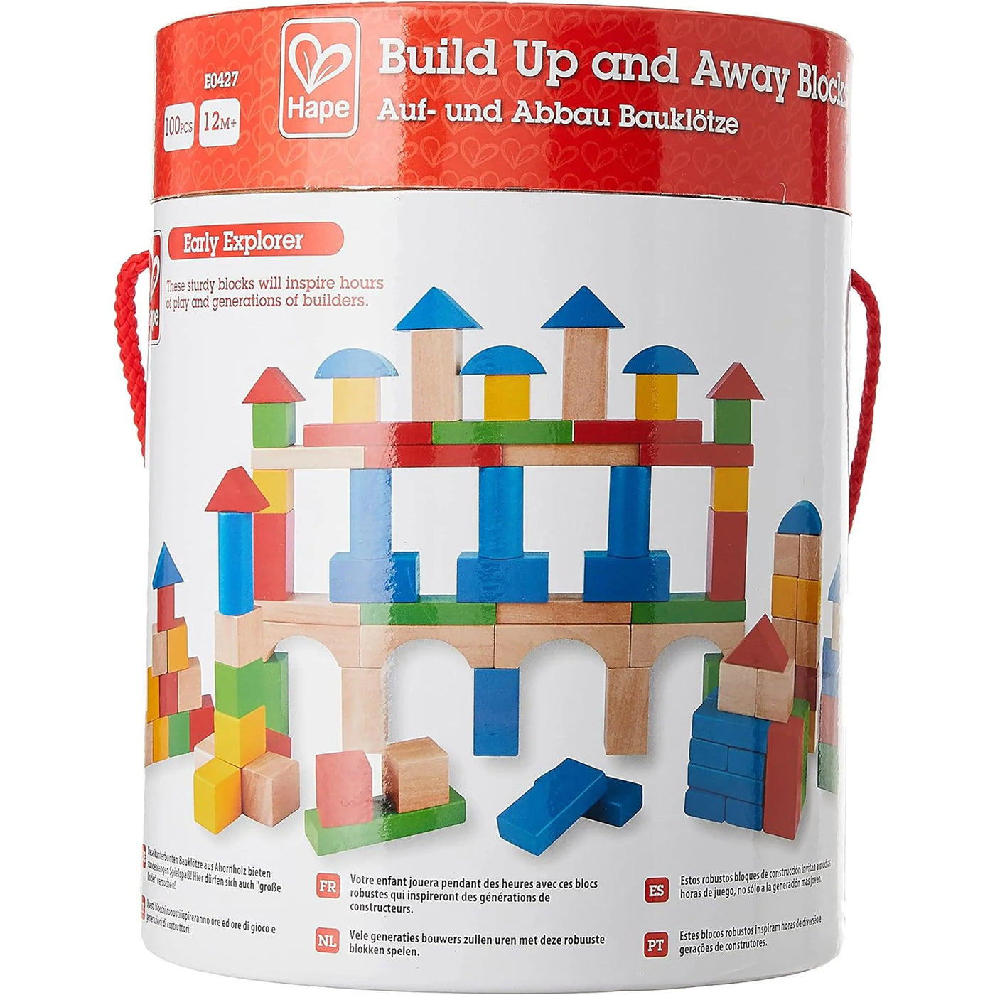 Hape Build Up And Away Blocks