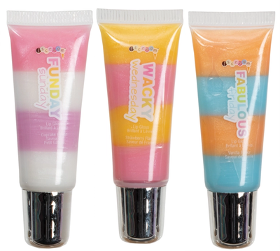 Daze of the Week 7 Pack Lip Gloss