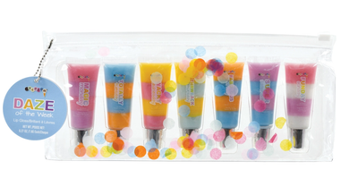 Daze of the Week 7 Pack Lip Gloss