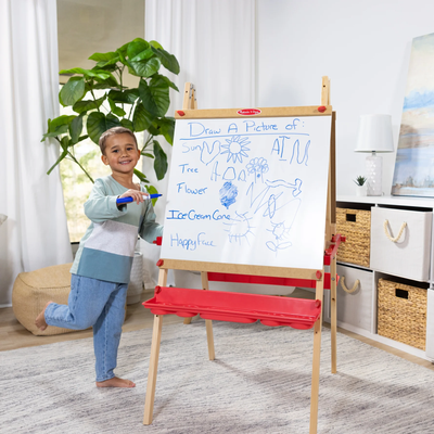 Deluxe Standing Easel/Magnetic Board