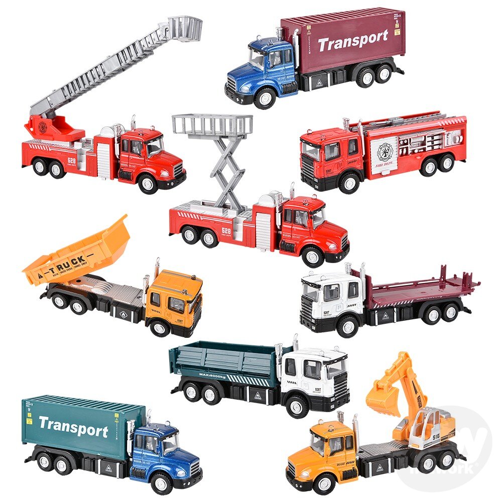 Assorted Die Cast Trucks Sold Separately