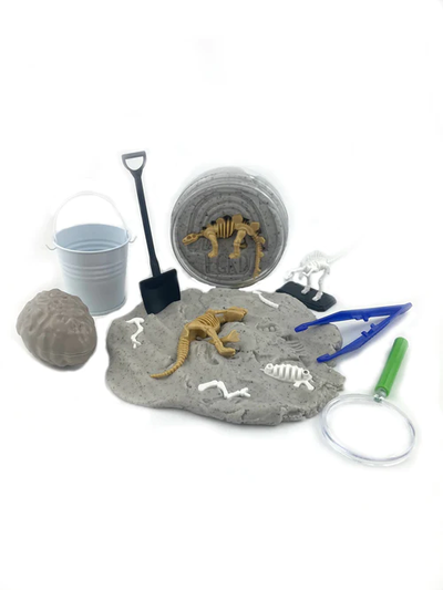 Dinosaur Fossil Dig Play Dough Kit
