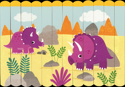 Dinosaur Puzzle Sticks