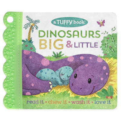 Tuffy Teether Book: Dinosaurs Big & Little