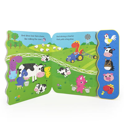 Dinos Love Farm Friends Sound Book